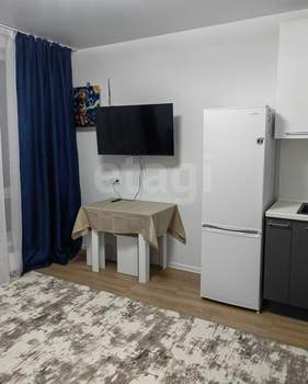 Студия квартира, на длительный срок, 23м2, 14/17 этаж