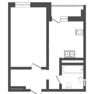 1-к квартира, на длительный срок, 37м2, 3/18 этаж