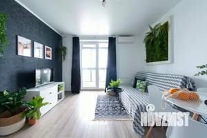 1-к квартира, посуточно, 41м2, 1/1 этаж