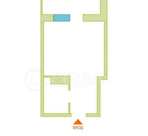Студия квартира, на длительный срок, 25м2, 12/20 этаж