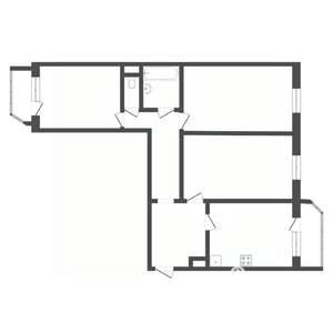 3-к квартира, на длительный срок, 78м2, 12/15 этаж