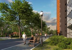 1-к квартира, на длительный срок, 41м2, 6/16 этаж