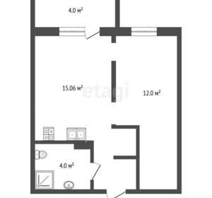 1-к квартира, на длительный срок, 36м2, 7/11 этаж