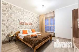 1-к квартира, посуточно, 45м2, 17/24 этаж