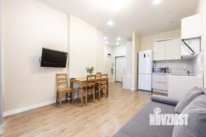 1-к квартира, посуточно, 42м2, 1/1 этаж