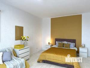 1-к квартира, посуточно, 45м2, 13/17 этаж