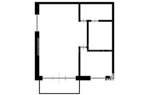 1-к квартира, на длительный срок, 30м2, 3/5 этаж