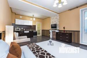 1-к квартира, посуточно, 55м2, 1/1 этаж