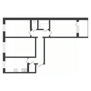 3-к квартира, на длительный срок, 66м2, 9/9 этаж