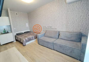 Студия квартира, на длительный срок, 27м2, 9/9 этаж