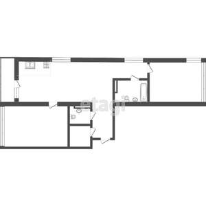 2-к квартира, на длительный срок, 70м2, 7/10 этаж