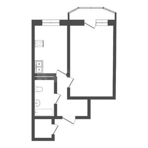 1-к квартира, на длительный срок, 36м2, 2/16 этаж
