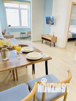 1-к квартира, посуточно, 43м2, 1/1 этаж