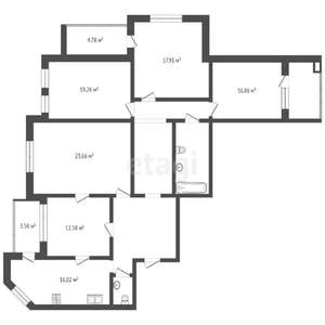 4-к квартира, на длительный срок, 154м2, 5/8 этаж