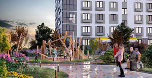 Студия квартира, на длительный срок, 27м2, 5/15 этаж