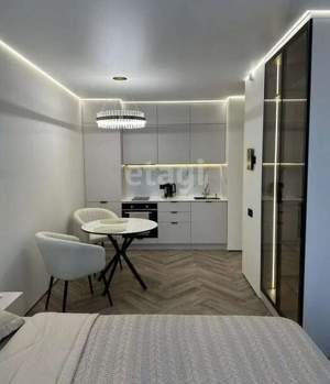 Студия квартира, на длительный срок, 30м2, 21/25 этаж