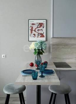 Студия квартира, на длительный срок, 26м2, 9/9 этаж