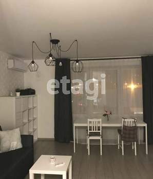 Студия квартира, на длительный срок, 33м2, 3/17 этаж