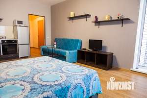 Студия квартира, посуточно, 36м2, 18/20 этаж