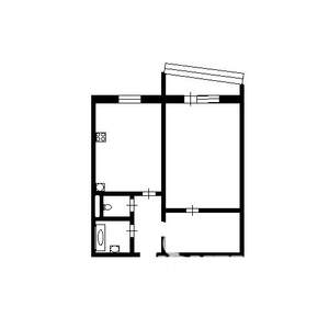 1-к квартира, на длительный срок, 45м2, 5/9 этаж