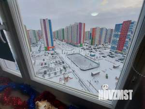 1-к квартира, посуточно, 41м2, 10/16 этаж