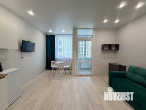 Студия квартира, на длительный срок, 27м2, 10/25 этаж