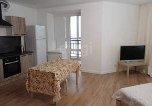 Студия квартира, на длительный срок, 41м2, 13/14 этаж