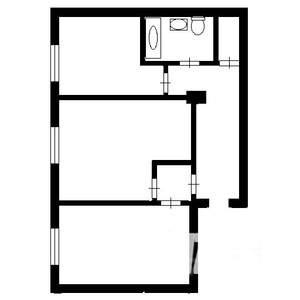 2-к квартира, на длительный срок, 60м2, 5/5 этаж