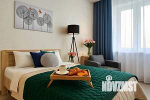 1-к квартира, посуточно, 45м2, 1/1 этаж