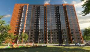 1-к квартира, на длительный срок, 41м2, 6/16 этаж