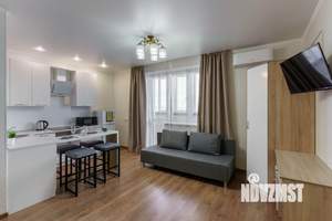 1-к квартира, посуточно, 29м2, 1/1 этаж