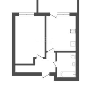 1-к квартира, на длительный срок, 32м2, 5/19 этаж