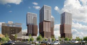 Студия квартира, на длительный срок, 20м2, 7/19 этаж