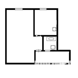 1-к квартира, на длительный срок, 34м2, 3/5 этаж