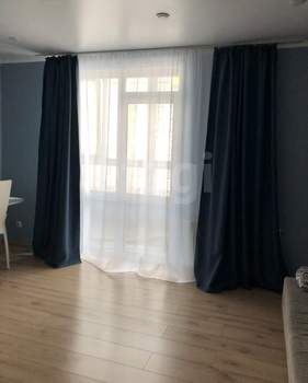 Студия квартира, на длительный срок, 27м2, 6/18 этаж