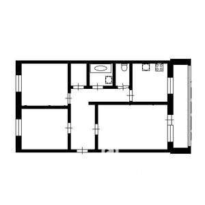 3-к квартира, на длительный срок, 68м2, 3/5 этаж