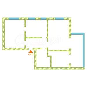 3-к квартира, на длительный срок, 108м2, 1/5 этаж