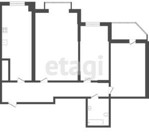 3-к квартира, на длительный срок, 95м2, 7/14 этаж