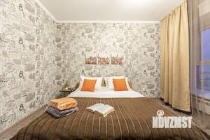 1-к квартира, посуточно, 45м2, 17/25 этаж