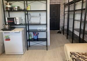 Студия квартира, на длительный срок, 17м2, 2/10 этаж