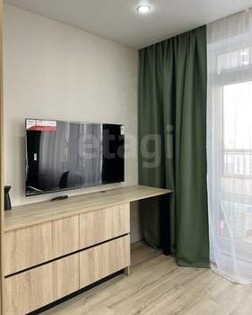 Студия квартира, на длительный срок, 27м2, 17/18 этаж