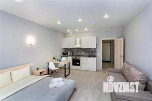 1-к квартира, посуточно, 34м2, 1/1 этаж