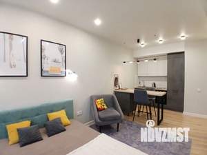 Студия квартира, посуточно, 30м2, 7/13 этаж