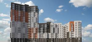 Студия квартира, на длительный срок, 23м2, 9/20 этаж