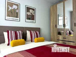 1-к квартира, посуточно, 45м2, 1/1 этаж