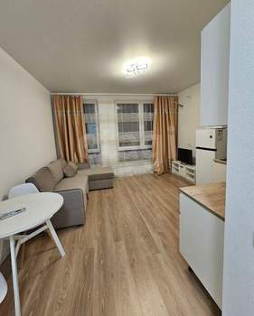 Студия квартира, на длительный срок, 25м2, 22/24 этаж