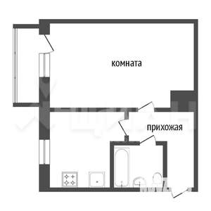 1-к квартира, на длительный срок, 37м2, 3/5 этаж