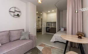 Студия квартира, на длительный срок, 26м2, 9/17 этаж