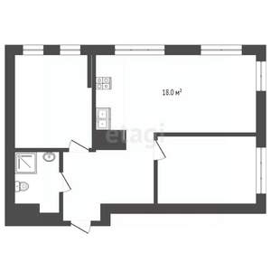 2-к квартира, на длительный срок, 75м2, 9/19 этаж