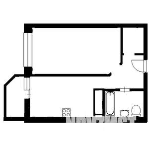 1-к квартира, на длительный срок, 42м2, 9/9 этаж
